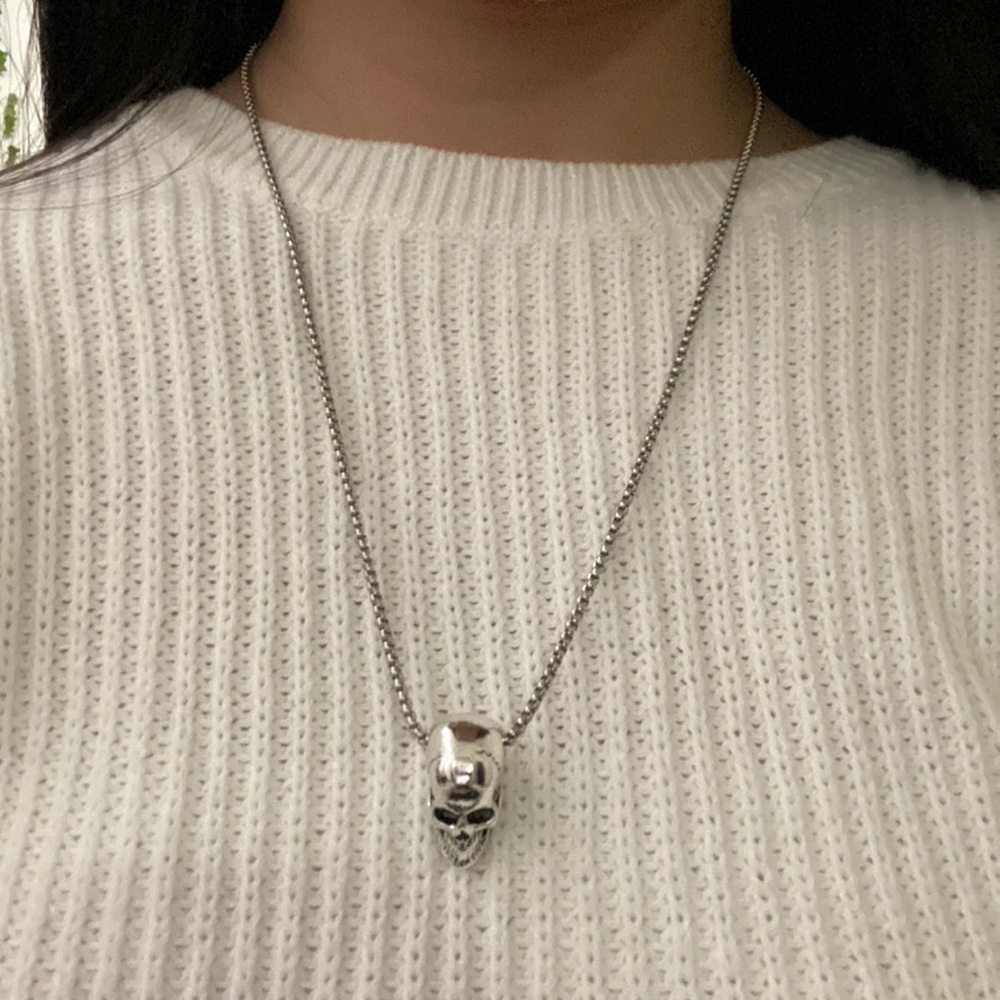 Ghost Jewels Skull Necklace